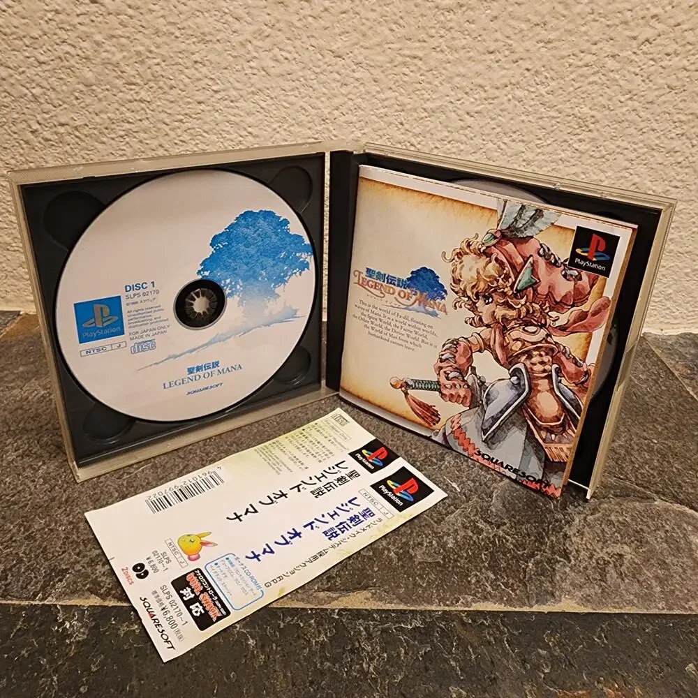 Game - Seiken Densetsu: Legend of Mana (CIB+) - PS1 [JAP Import]